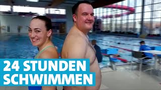 Ohne Schlaf zum Sieg 24 Stunden Schwimmen in Schorndorf [upl. by Gleeson]