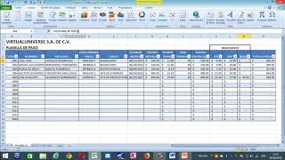 COMO HACER PLANILLA DE PAGO Y BOLETA EXCEL FACIL TIENES QUE VERLO [upl. by Ttenrag304]