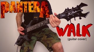 Pantera  Walk guitar cover [upl. by Donnamarie]