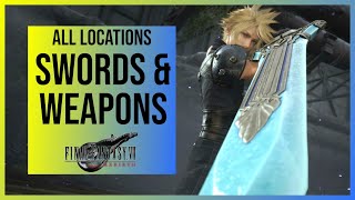 FF7 Rebirth All Swords and Weapon Locations [upl. by Anehs]