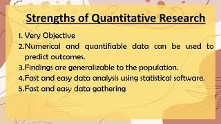 Practical Research 2 Quantitative Research [upl. by Lladnyk]