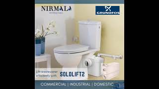 Grundfos Sololift 2  Waste Water Lifting Pumps  Nirmala Enterprises [upl. by Elrod131]