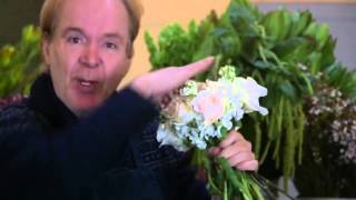 Easy DIY Bridal Bouquet with Michael Gaffney [upl. by Annayek]