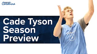 Cade Tyson UNC Basketball Season Preview  Inside Carolina Analysis [upl. by Sirk]