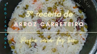 Arroz Carreteiro  Panela a vapor 🍛🥘🍲🍽 [upl. by Leipzig]