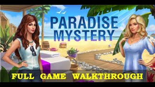 AE Mysteries  Paradise Mystery Full Game Walkthrough HaikuGames [upl. by Bezanson]