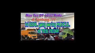 SOAL TES TEORI Dump Truck 1012 Roda Tambang Paling sering muncul [upl. by Coben]