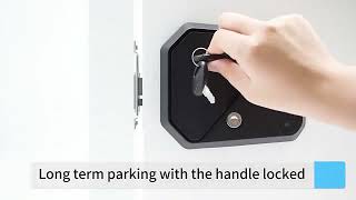 Car Keypad rv keyless door lock Code Remote For Fingerprint Best Locks Key Electric Biometric [upl. by Inahc]