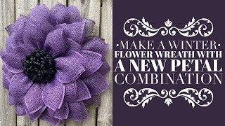 Flower Wreath Tutorial  How to Make a Wreath Tutorial [upl. by Dinin]