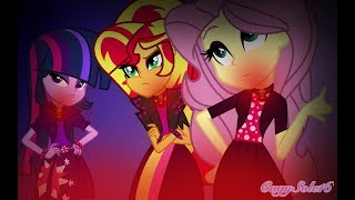 💖MLP Equstria Girls SpeedPaint The New Dazllings So What Who Cares💖 [upl. by Acinoj]