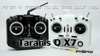 Taranas X7  First 4 things to do with your new radio [upl. by Graehl]