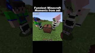 Funniest Minecraft Moments From Adi indiangamer hindigameplay minecraftfunny funny [upl. by Kelda]