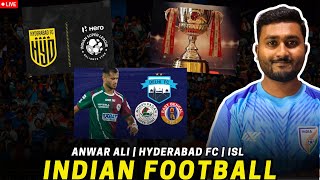 Anwar Ali Transfer Update Hyderabad FC future ISL 202425 Indian Football Live [upl. by Aenet]