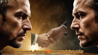 الدكتاتور الخيري والقائد الانتهازي  Benevolent dictator VS Opportunistic Leader [upl. by Hephzipa]