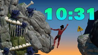 OLD WR A Difficult Game About Climbing Speedrun in 1031 [upl. by Hameean]