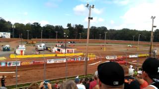 Maximum Destruction  Monster Jam Wheelie Competition  Hagerstown Speedway 2012 [upl. by Sussna]