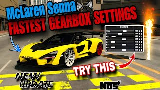 McLaren Senna Fastest Gearbox Settings In Car Parking Multiplayer New Update [upl. by Ariajay108]