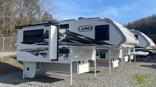 2023 Lance 855s Offgrid Ready Truck Camper Dual Solar Generator Tankless Water Heater amp More [upl. by Arabel244]