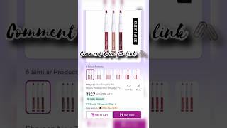 Non transfer 💄 shorts youtubeshorts meesho shopwithsania trendingviral makeuplipstickkorean [upl. by Emirej]