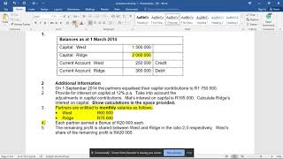 Grade 11 Accounting Appropriation Account [upl. by Merridie]