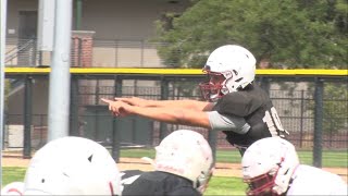 Football is back CMU Mavs putting in work [upl. by Nyllewell]