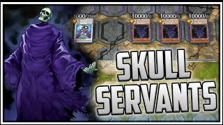 Skull Servants Actually Competitive Best Decklist for Skull Servants YuGiOh Master Duel [upl. by Bergman]