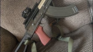 Zastava m70 Folding stock [upl. by Ashbaugh]