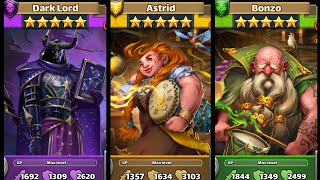 Empires amp Puzzles Astrid Bonzo amp Dark Lord Costume Return of Challenge Festival II  Part 1 Bards 🎶 [upl. by Kathlene]