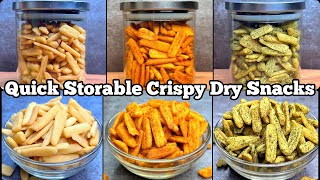 Quick Storable Crispy Rice Snacks Recipe in Just 15 Minutes  Easy Tea Time Dry Snacks [upl. by Griselda]