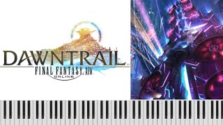 Arcadion Floor 4 quotGive It Allquot  FFXIV Dawntrail Piano Arrange [upl. by Trautman198]