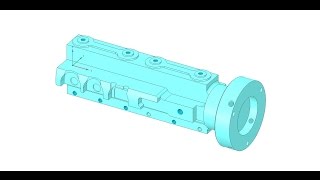 Mill Stop Fixture Body On Integrex 1 [upl. by Dazraf785]