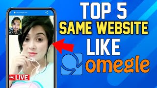 Top 5 best Omegle alternatives Websites 2023  Omegle Jaisa Dusra Website  Omegle Alternative Site [upl. by Ecirtael]