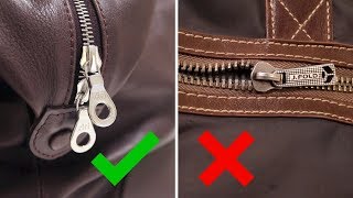 Buying a Leather Bag Look for These 3 Things [upl. by Zach]