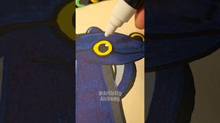 Drawing Toothless Meme with Posca Markers [upl. by Romona208]