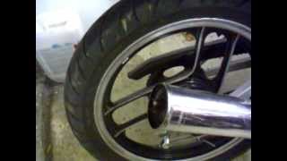 Yamaha RD125LC running with Allspeed exhaust 2012 [upl. by Oinotnaocram307]