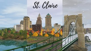 St Claire World Review\\ The Sims 3 [upl. by Legnaesoj111]