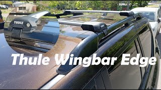 Overview Roof rack system Thule WingBar Edge [upl. by Ginzburg]