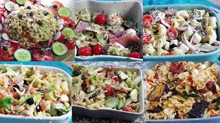 6 Salades de pâtes faciles et rapides [upl. by Tjon]