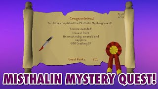 OSRS Misthalin Mystery Quest guia ESPAÑOL 2020 [upl. by Gleeson]