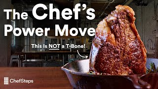 How a Master Butcher Cooks a Porterhouse Steak [upl. by Nnybor]