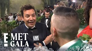 Jimmy Fallon Remembers LOSING IT Over Madonna’s 2018 Met Gala Performance  2024 Met Gala [upl. by Sivad660]