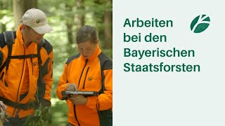 Arbeiten bei den Bayerischen Staatsforsten I Arbeitsplatz Wald 🌳🌲 [upl. by Haggerty]