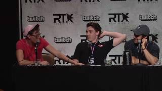 Lets Play Panel RTX 2017 [upl. by Eimareg278]