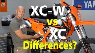 KTM XC vs XCW vs EXC What is the difference [upl. by Beatrix700]