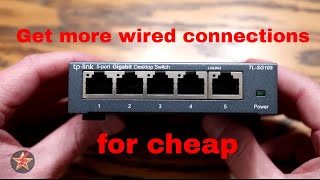 TPLink 5 Port Gigabit Ethernet Network Switch TLSG105 Review [upl. by Trebor]