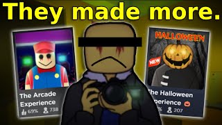 They Keep Making These Roblox Horror Games  Roblox Experience Games [upl. by Ahsats470]