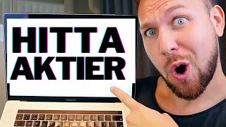 HITTA AKTIER  5 tips för att hitta bra aktier du kan köpa [upl. by Case]