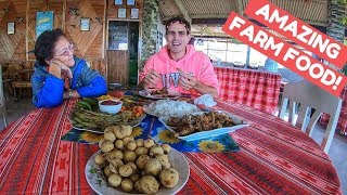 BEAUTIFUL FILIPINA IN THE MOUNTAINS OF MINDANAO Philippines Farm Food [upl. by Incrocci]