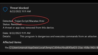 TrojanScriptWacatacHml Removal Guide [upl. by Berkman]