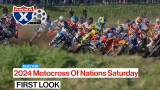 2024 Motocross of Nations  Saturday Qualifying Video Highlights [upl. by Luas642]